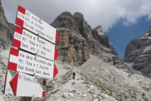 Dolomiti di Brenta - Sentiero Dellagiacoma