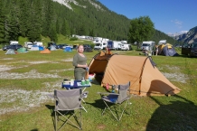 Dolomiry. Camping Alla Baita