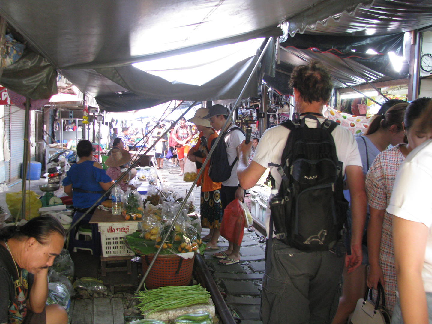Tajlandia - Maeklong Railway Market