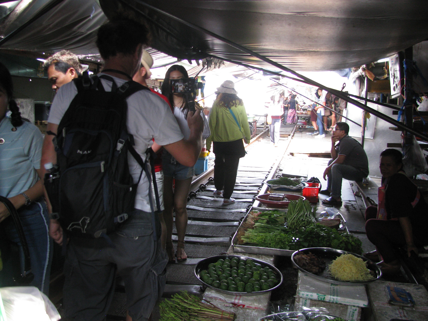 Tajlandia - Maeklong Railway Market