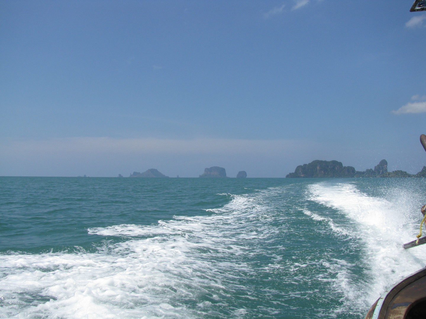 Tajlandia. Z Railay do Krabi