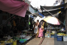 Tajlandia - Maeklong Railway Market